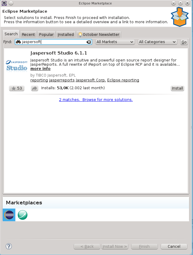 JasperReports-Handbuch jaspersoftstudio plugin install1.png