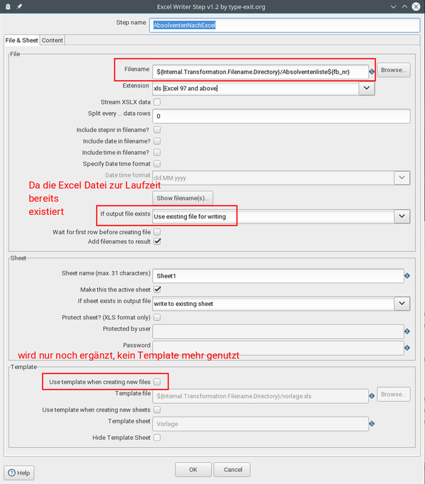 Fakultäten für die Schleife in Excel 4